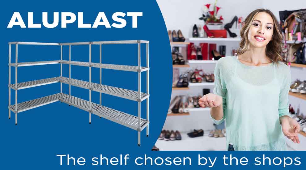 ALUPLAST model shelves for shops ALUPLAST model shelves for shops